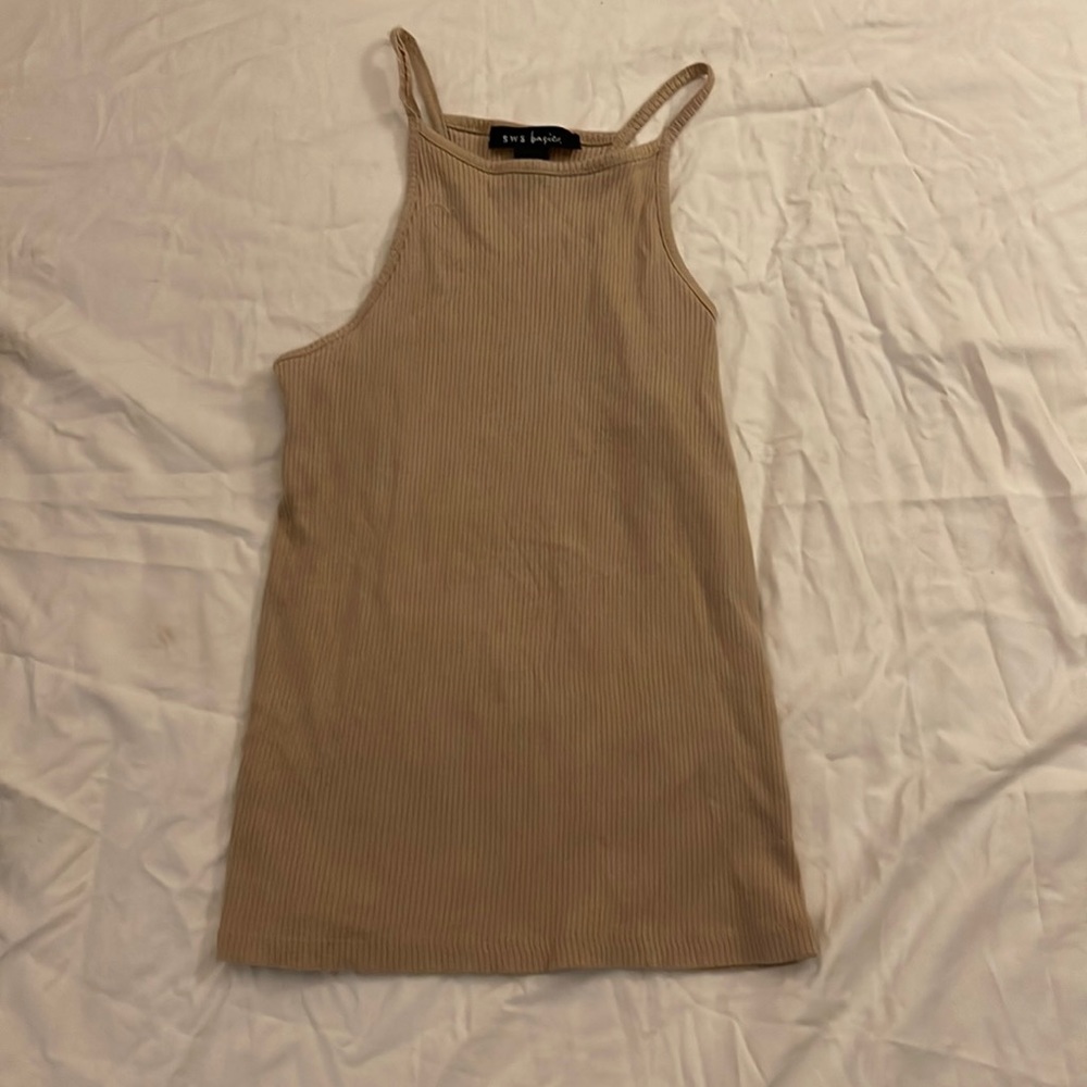 Beige tank top